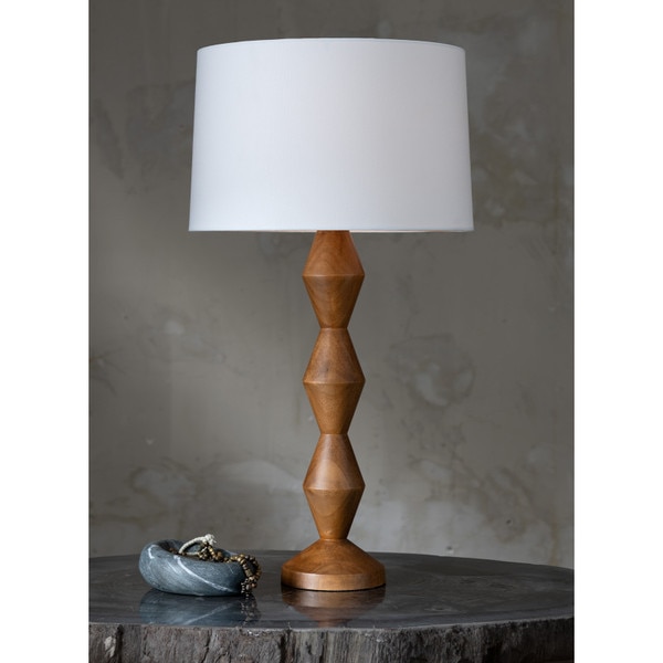 Crew Walnut Buffet Lamp Lifestyle 15